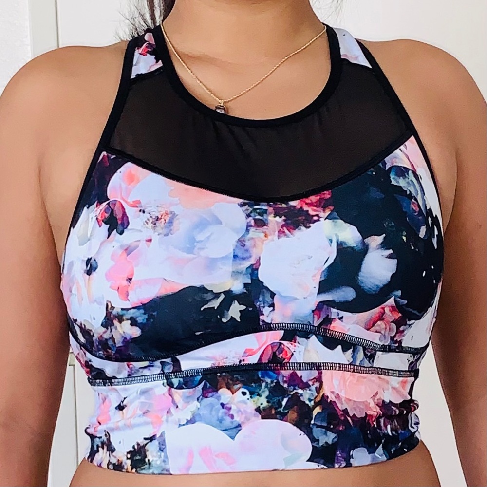 Floral Sports Bra
